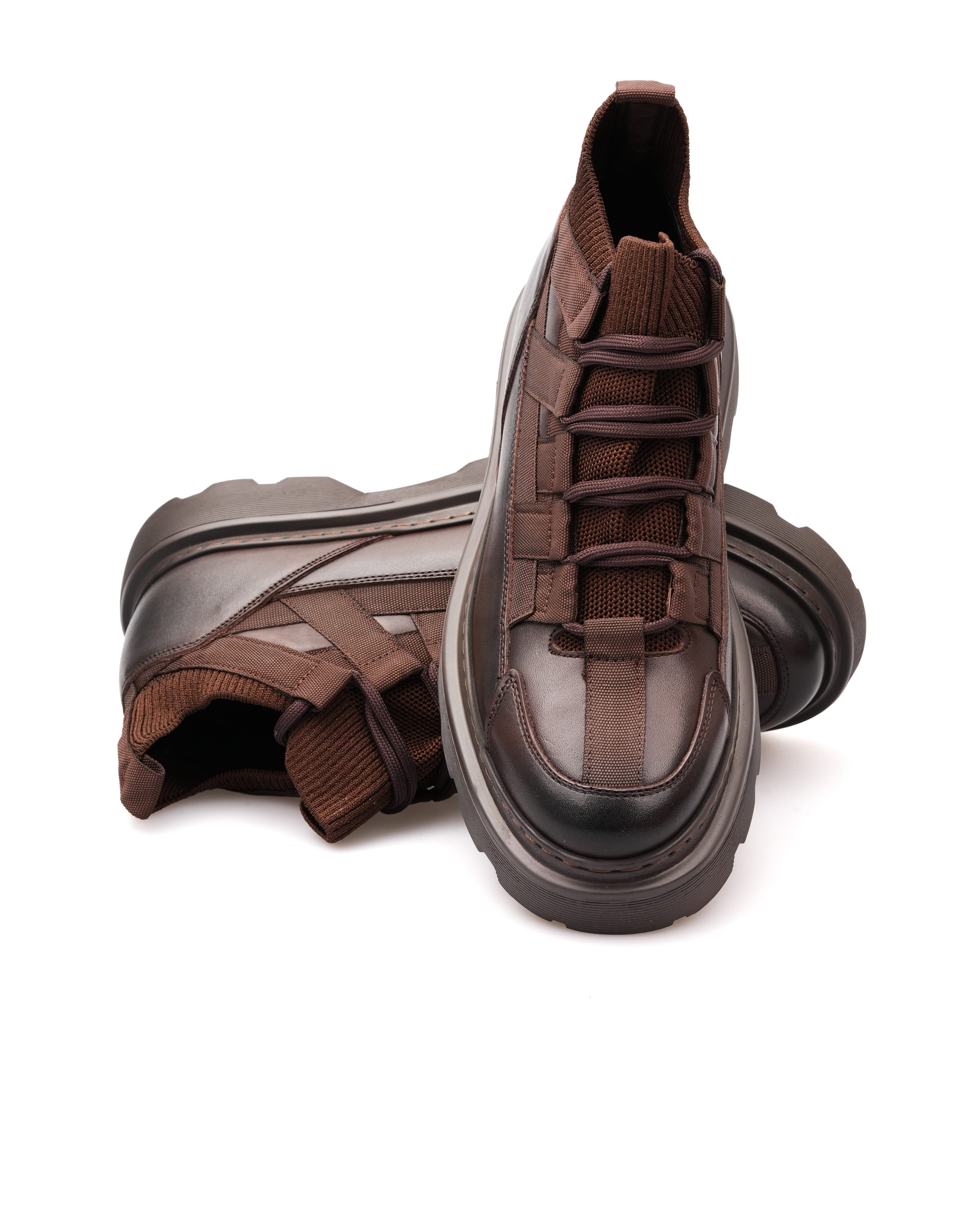 MARLEN HAKİKİ DERİ GÜNLÜK ERKEK BOT - Kahverengi