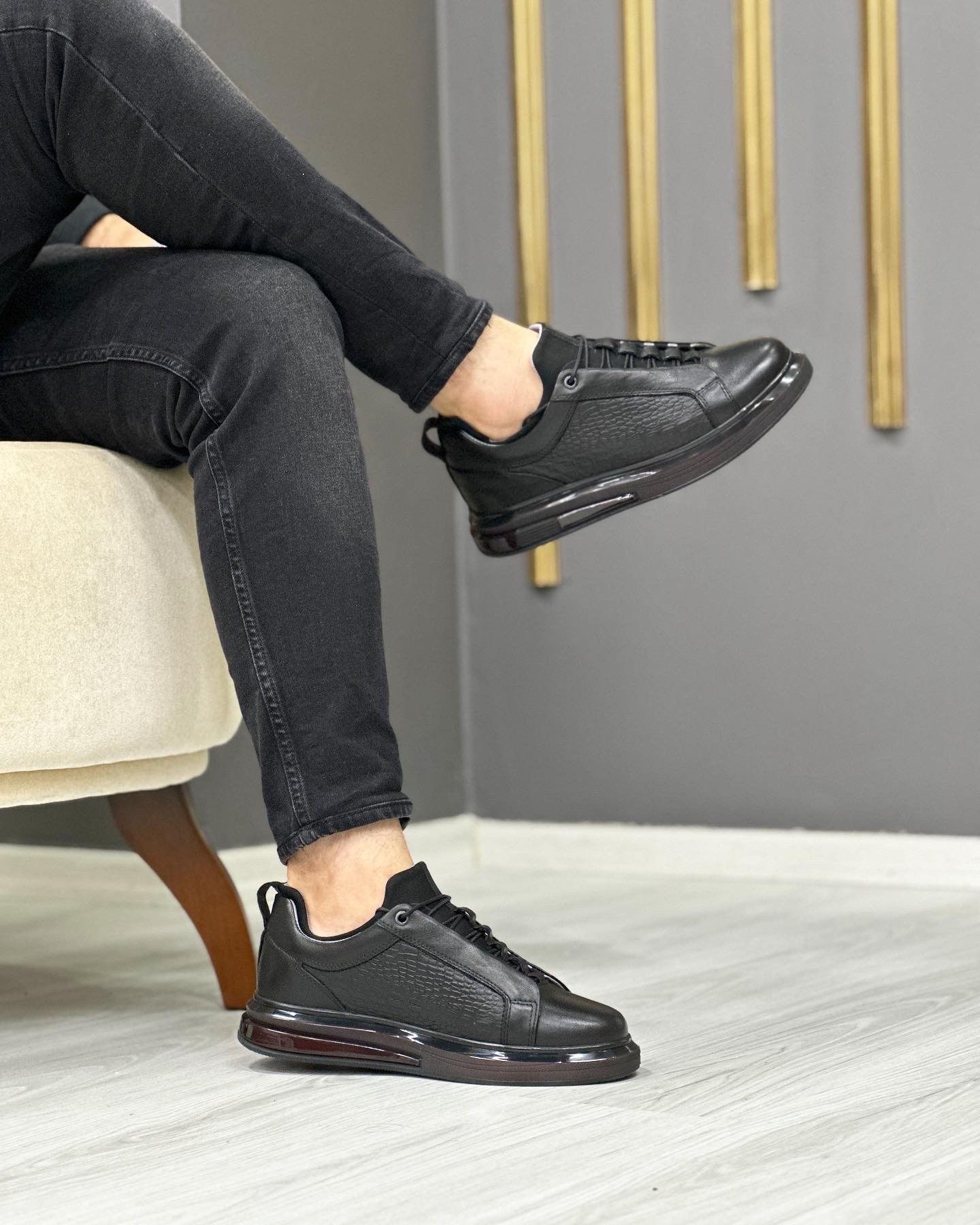 CROC HAKİKİ DERİ AİR TABAN GÜNLÜK ERKEK SNEAKER AYAKKABI