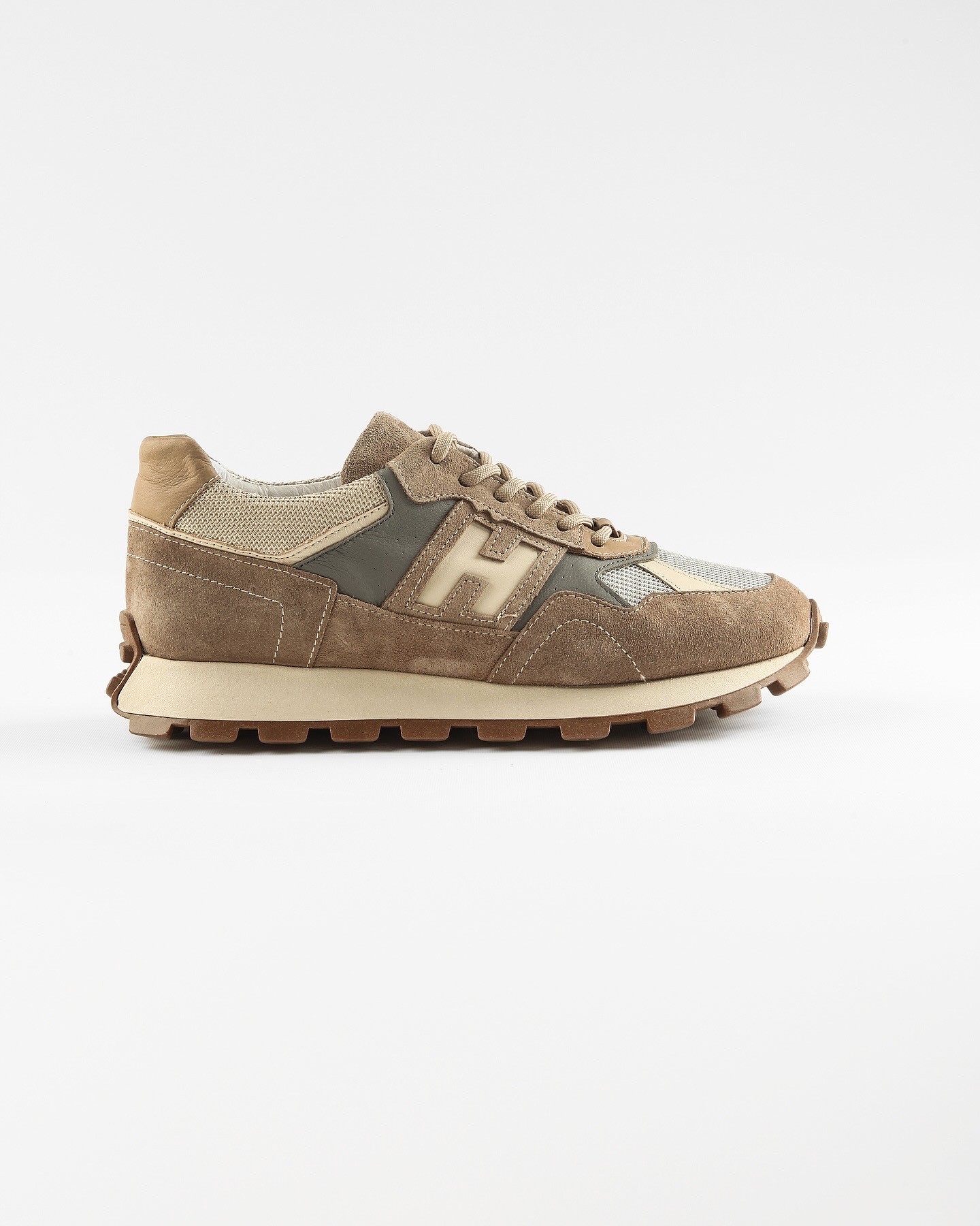 FENRUY HAKİKİ DERİ EVA TABAN ERKEK SNEAKER AYAKKABI - Bej