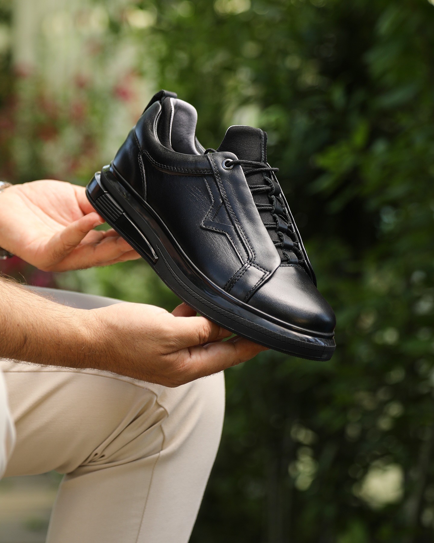 MİSON HAKİKİ DERİ AİR TABAN GÜNLÜK EREK SNEAKER AYAKKABI