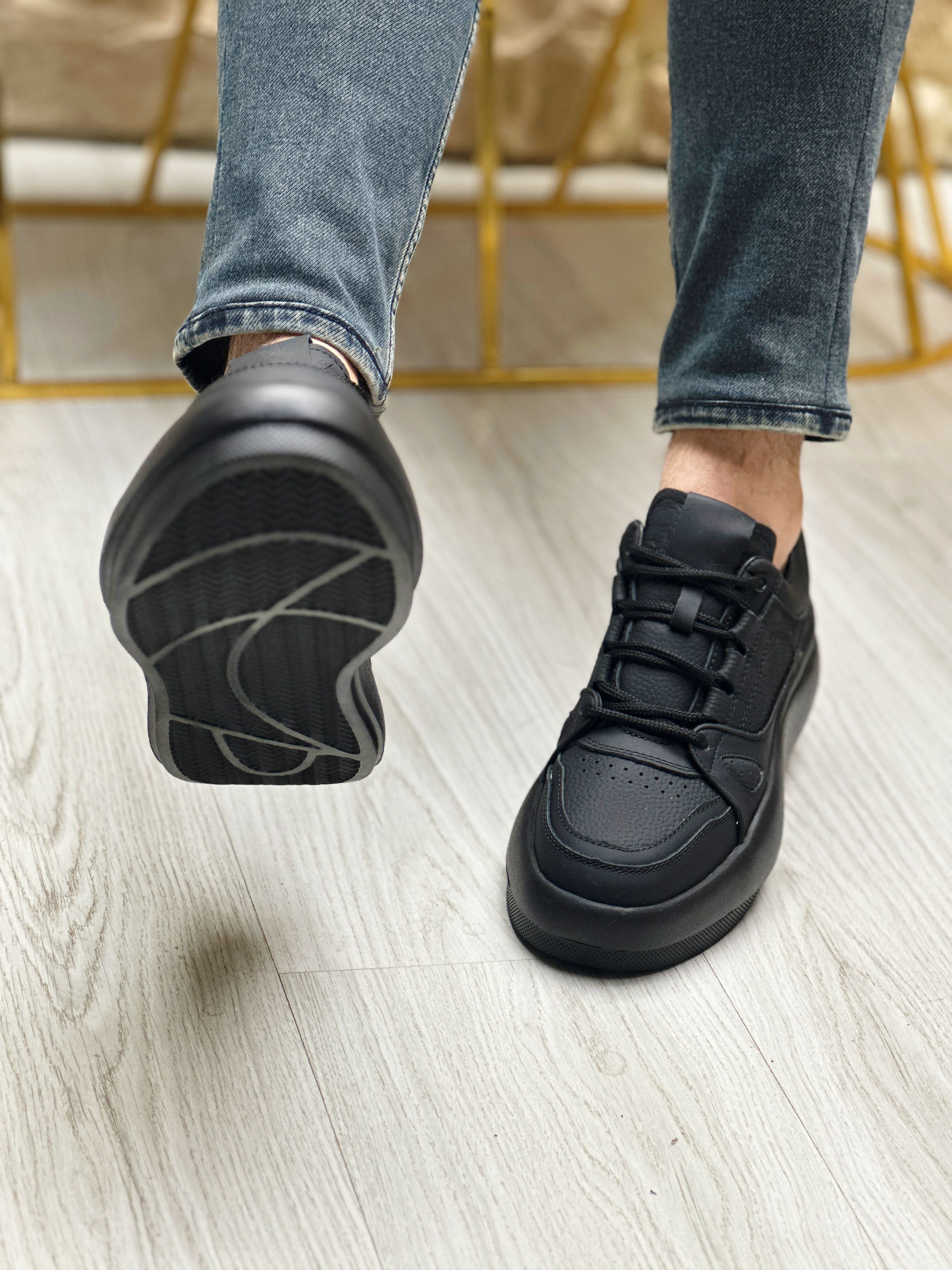 NORŞİN HAKİKİ DERİ AİR TABAN GÜNLÜK ERKEK SNEAKER AYAKKABI