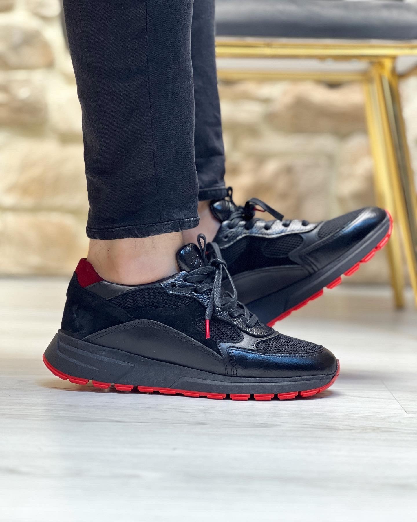 SORA HAKİKİ DERİ GÜNLÜK ERKEK SNEAKER AYAKKABI