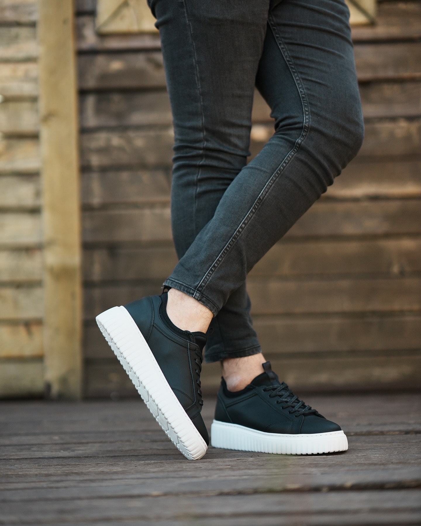 KAYRİE HAKİKİ DERİ EVA TABAN GÜNLÜK ERKEK SNEAKER AYAKKABI