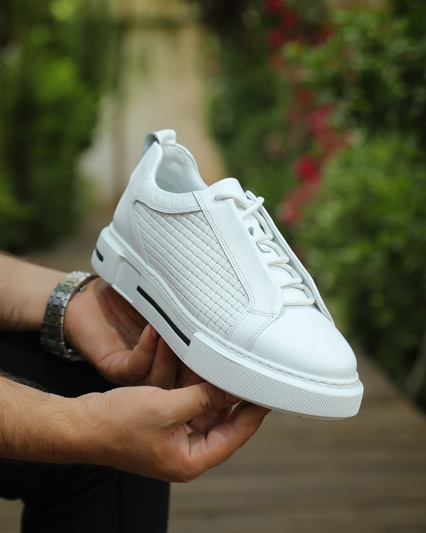 DATUN HAKİKİ DERİ EVA TABAN GÜNLÜK ERKEK SNEAKER AYAKKABI