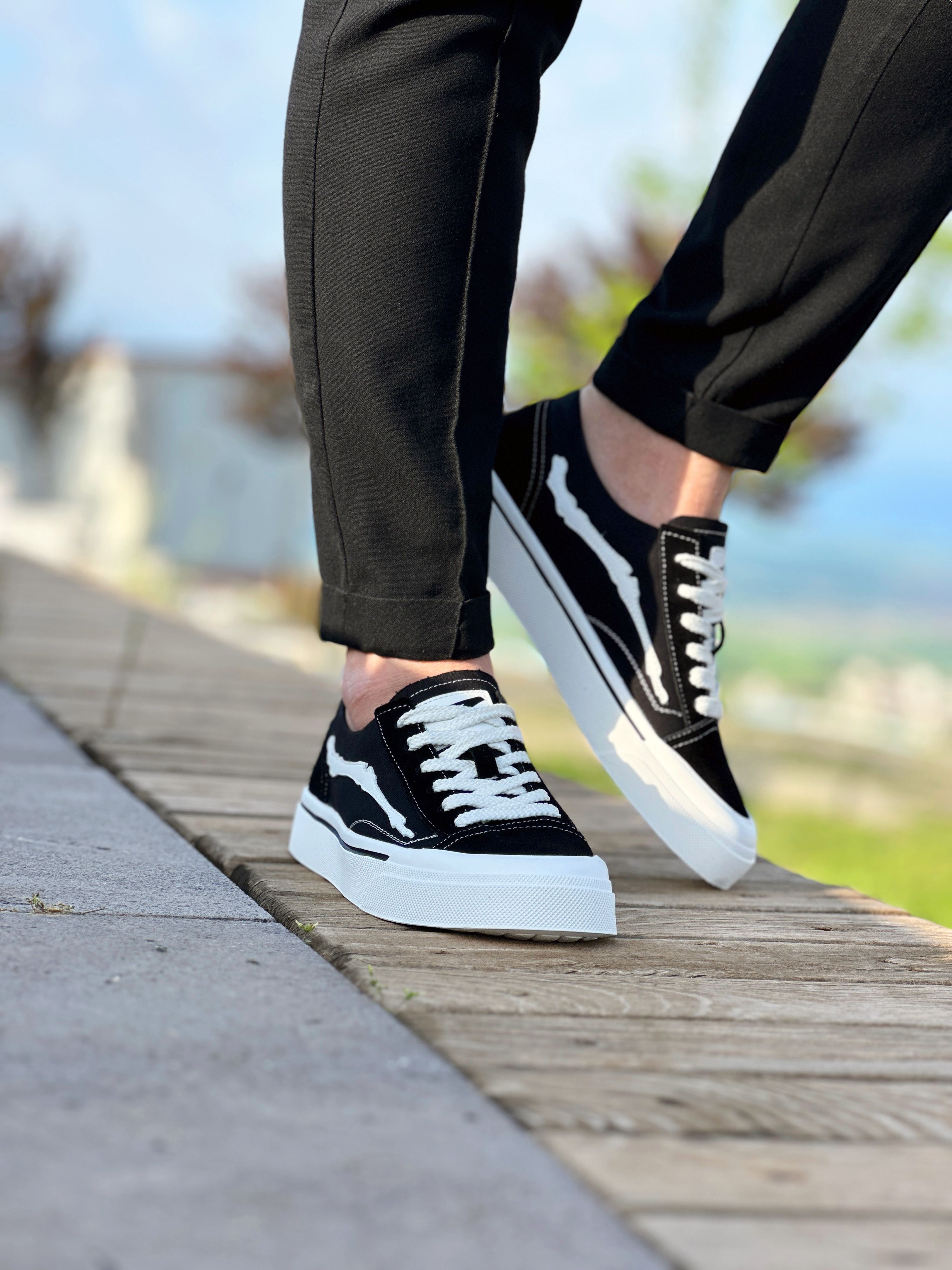 WENG KETEN KAUÇUK TABAN GÜNLÜK ERKEK SNEAKER AYAKKABI