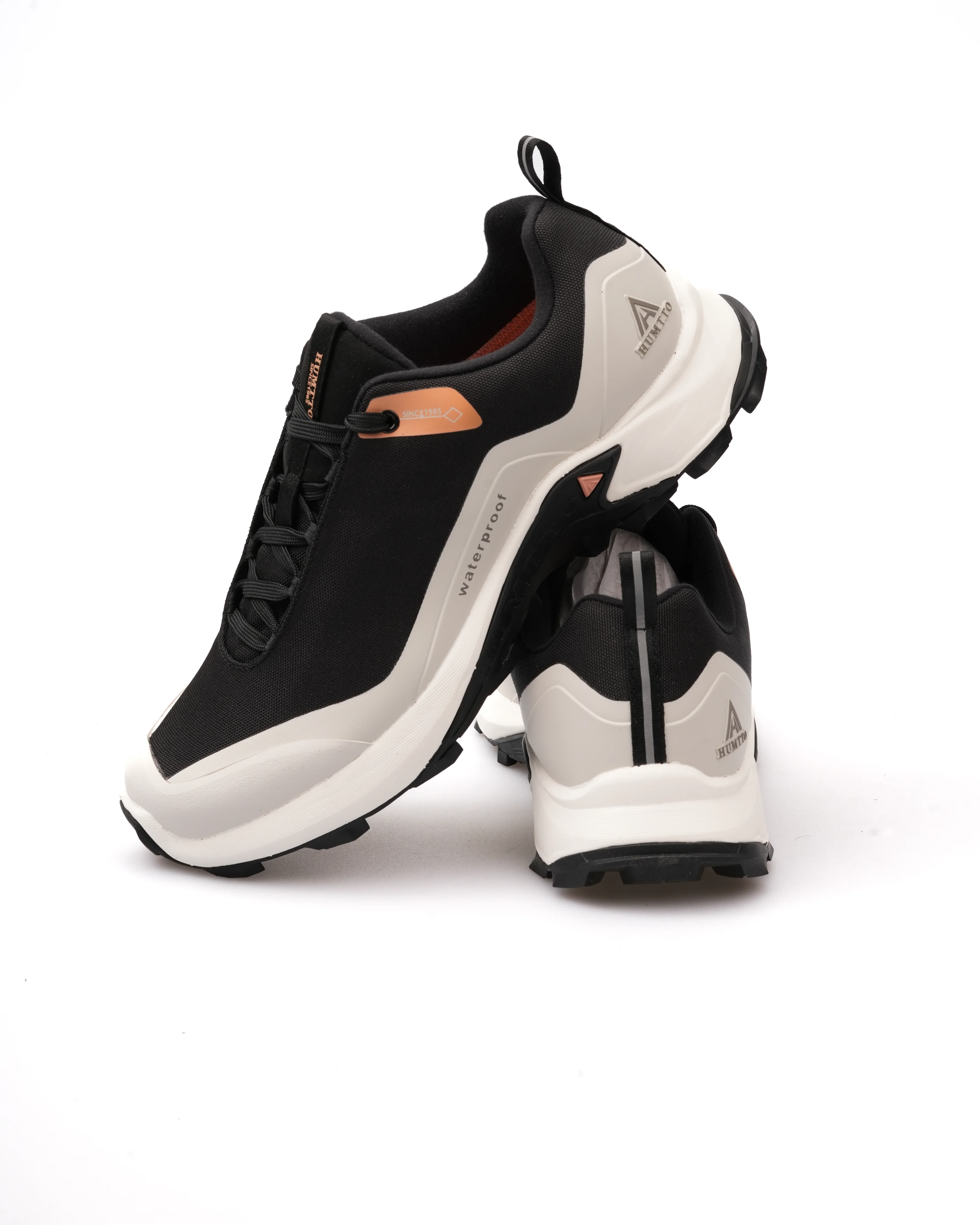 TOLDAN WATERPROOF SU GEÇİRMEZ GÜNLÜK ERKEK SNEAKER AYAKKABI - Siyah Tabanı Beyaz