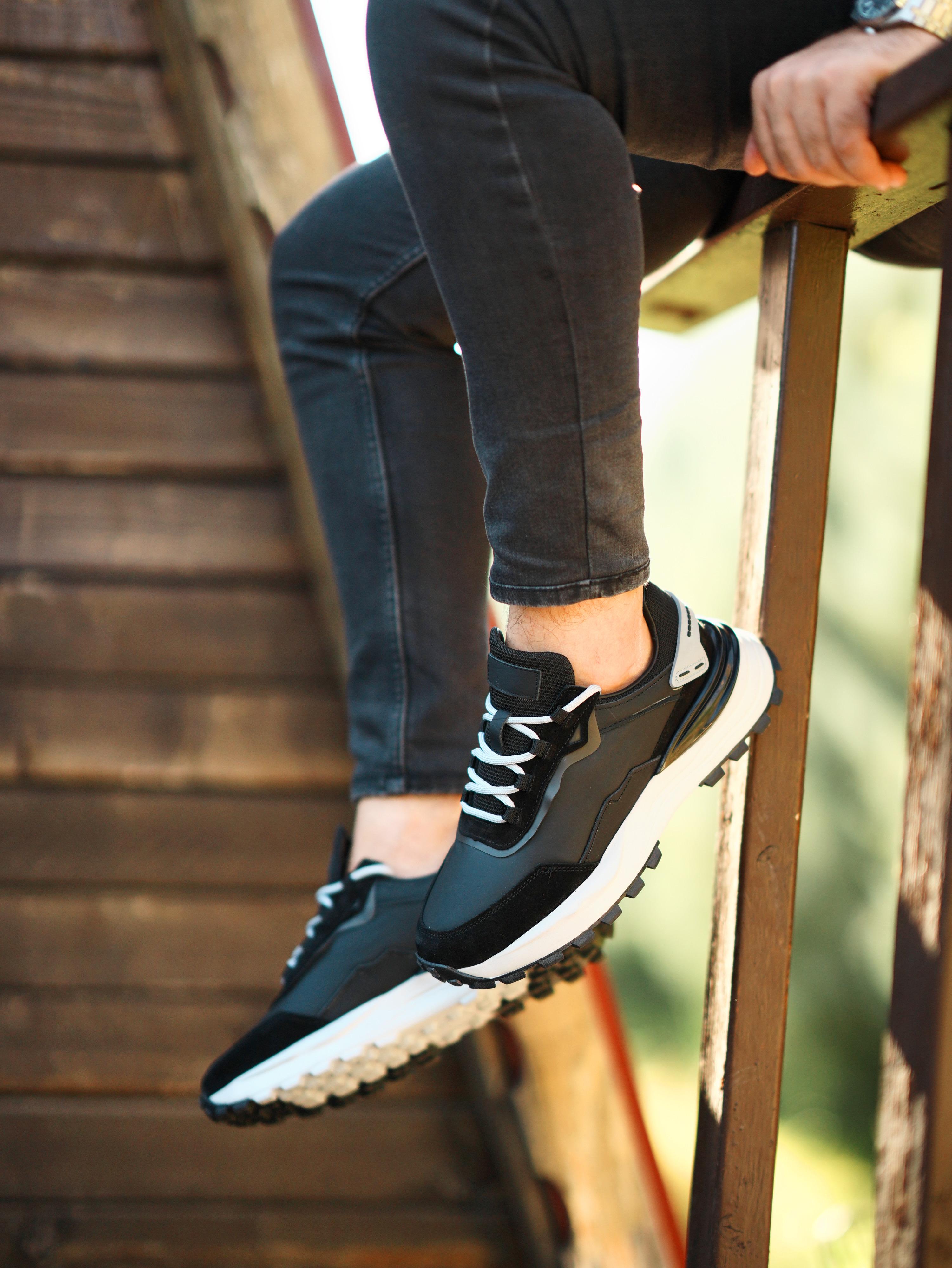 TORANO HAKİKİ DERİ AİR TABAN GÜNLÜK ERKEK SNEAKER AYAKKABI