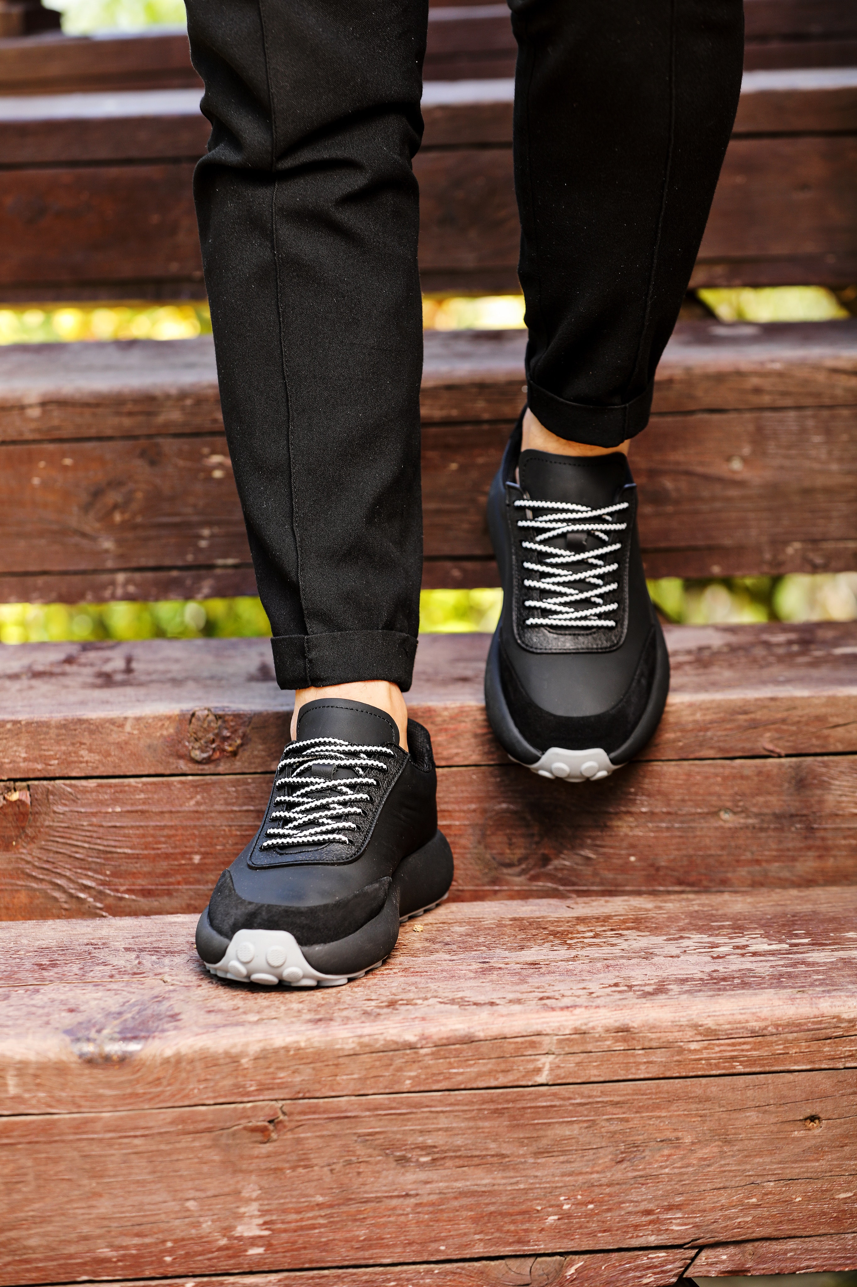ADARO HAKİKİ DERİ AİR TABAN GÜNLÜK ERKEK SNEAKER AYAKKABI
