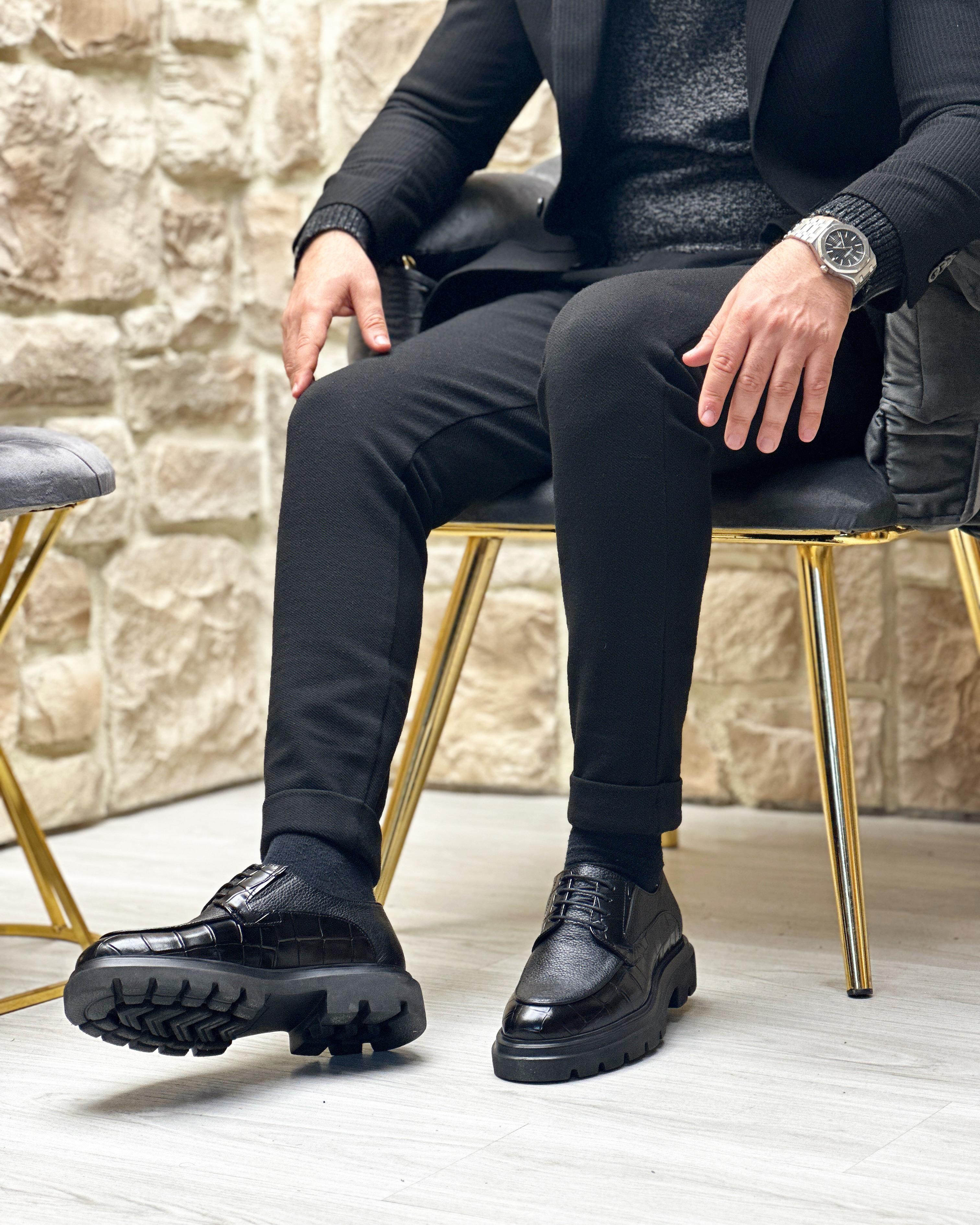 HAKİKİ DERİ EVA TABAN GÜNLÜK ERKEK KLASİK AYAKKABI