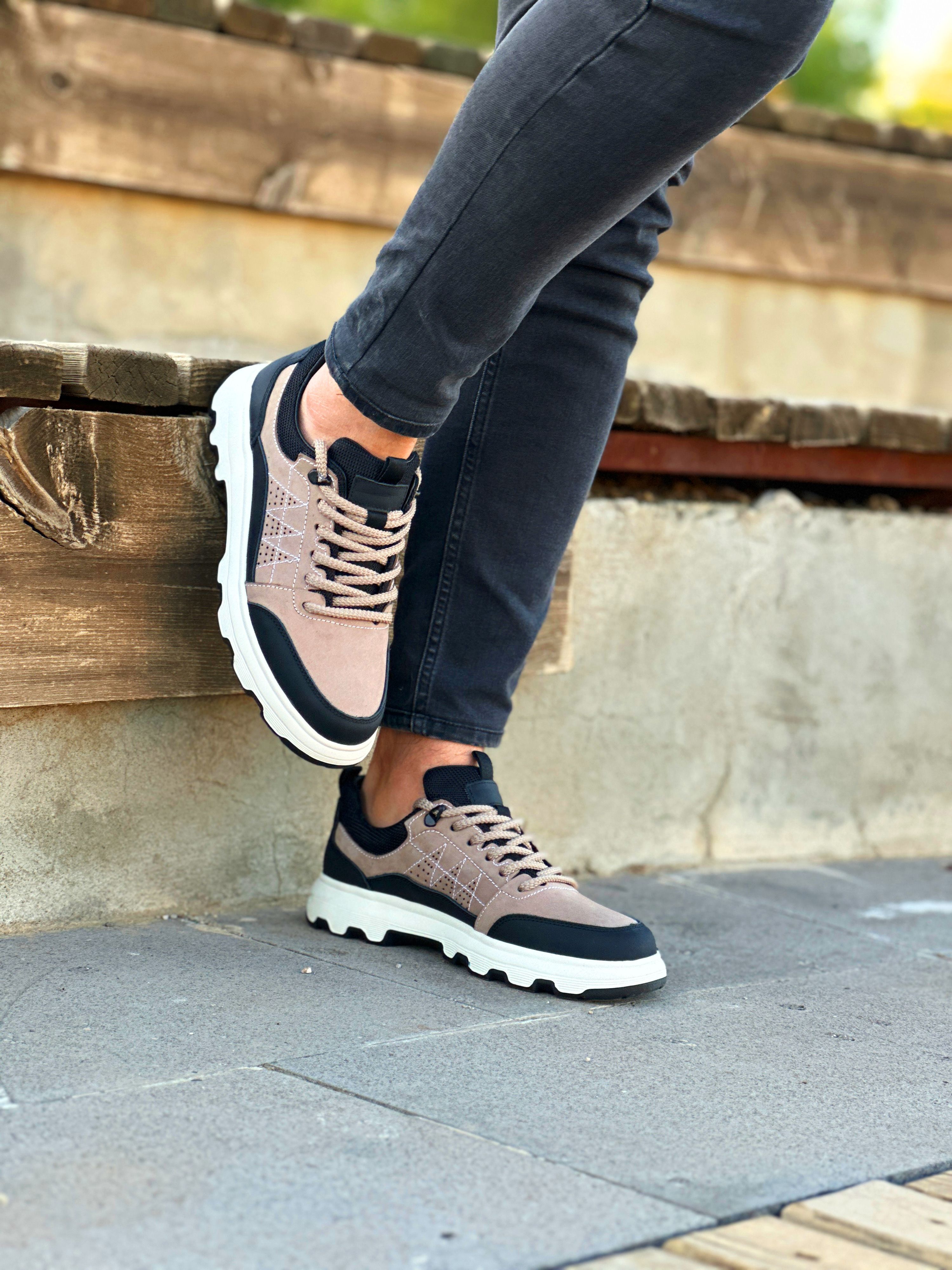 HERSEN HAKİKİ DERİ AİR TABAN GÜNLÜK ERKEK SNEAKER AYAKKABI