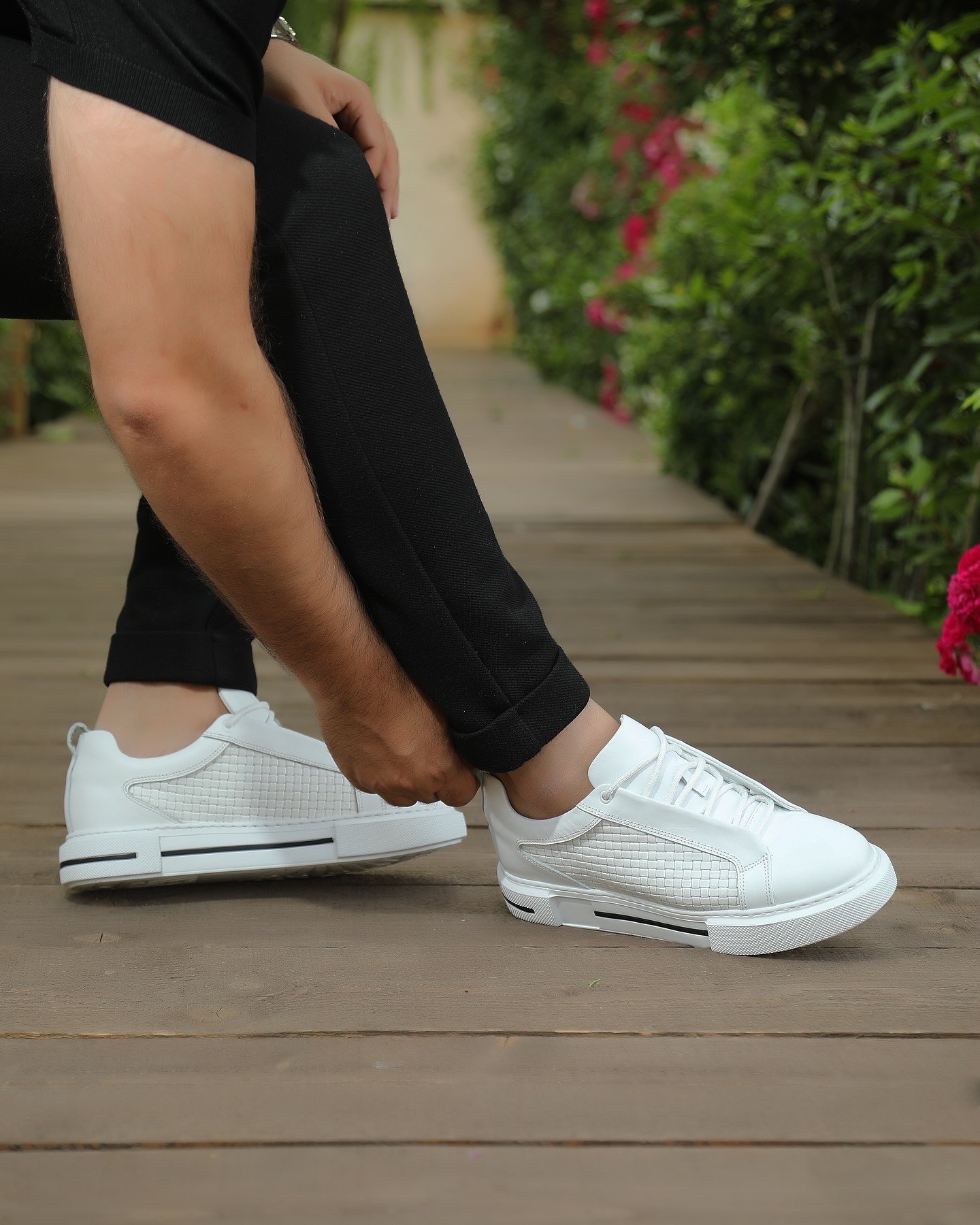 DATUN HAKİKİ DERİ EVA TABAN GÜNLÜK ERKEK SNEAKER AYAKKABI