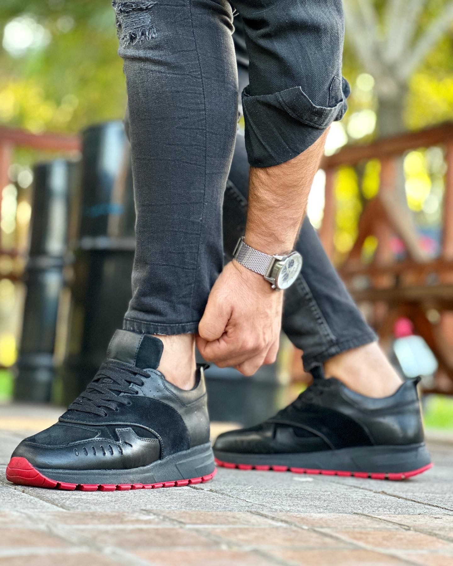 MYGRAY HAKİKİ DERİ GÜNLÜK ERKEK SNEAKER AYAKKABI