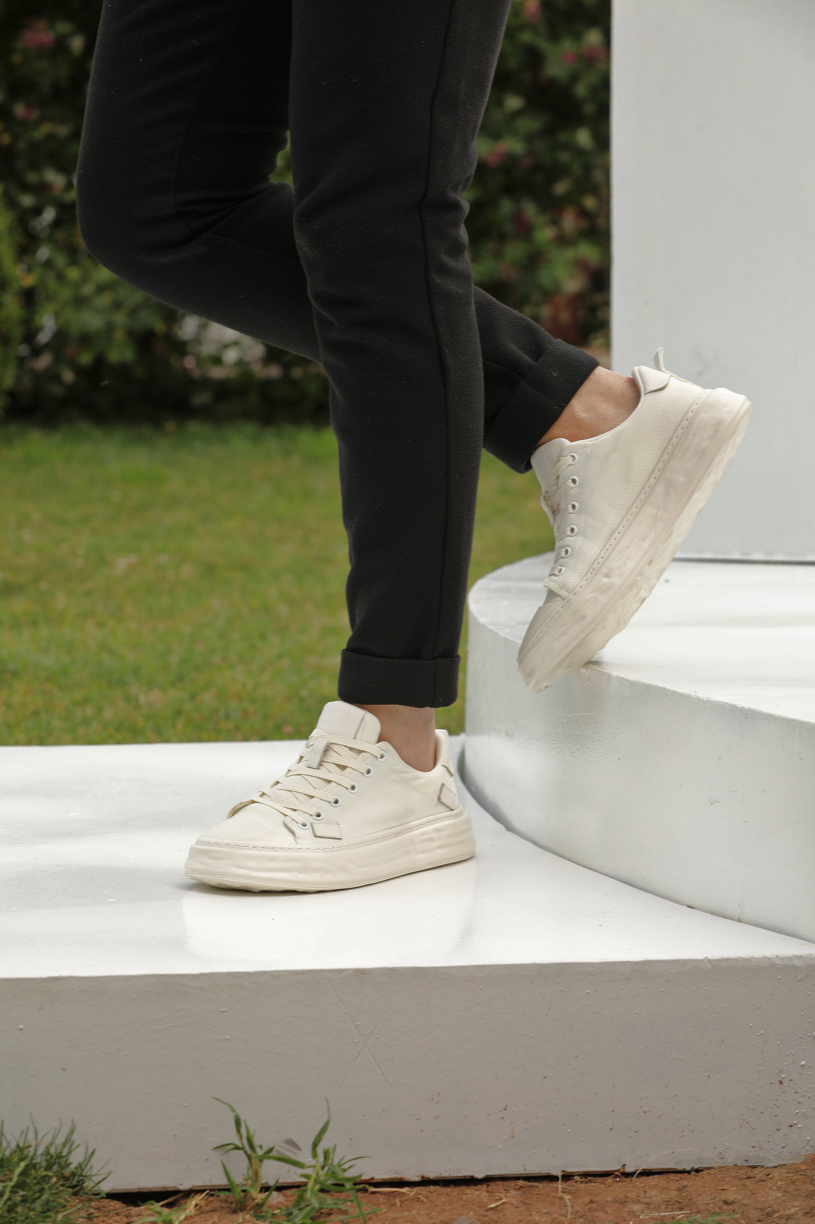 GREG KETEN AİR TABAN GÜNLÜK ERKEK SNEAKER AYAKKABI - Beyaz
