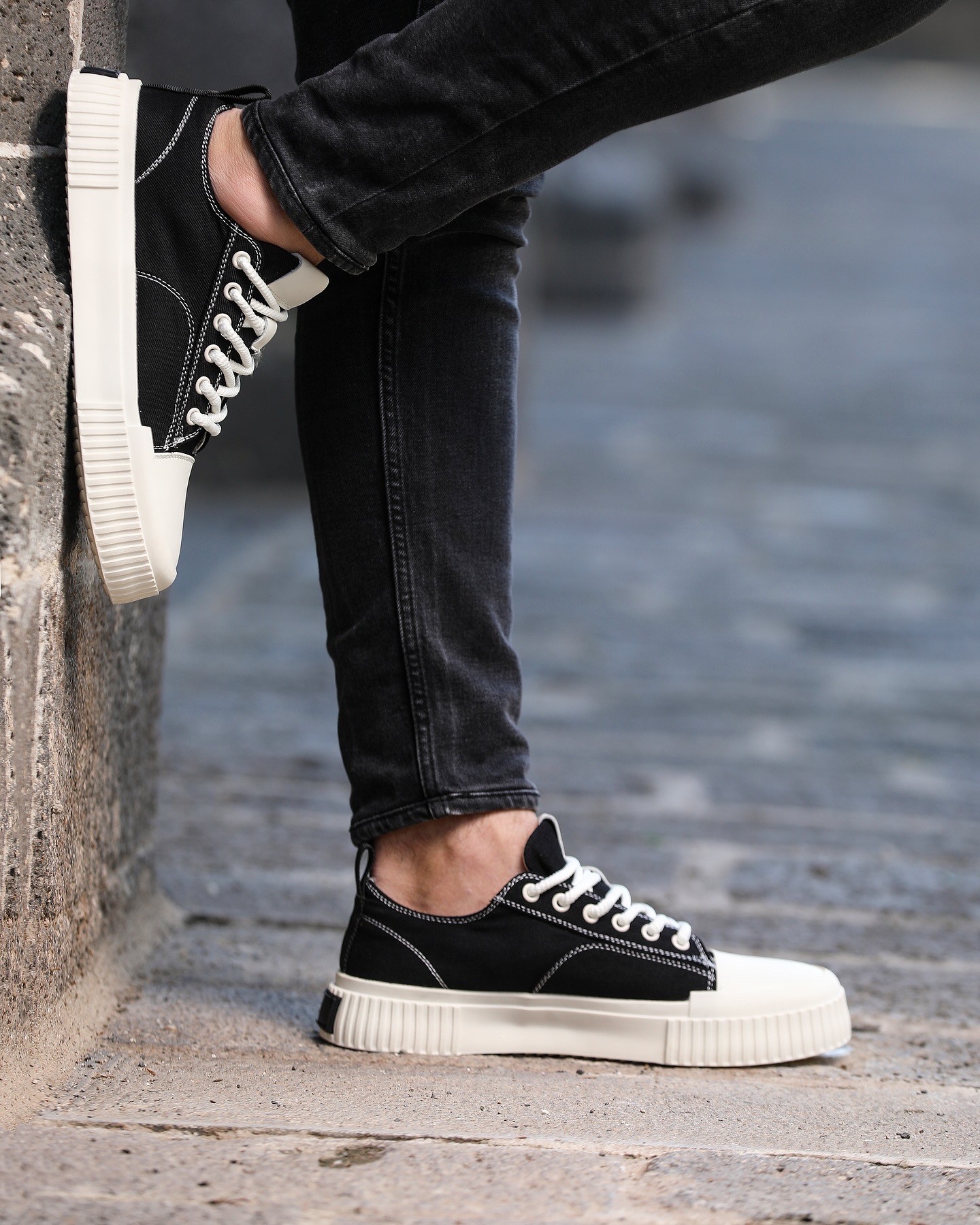 BEDALİ KETEN KAUÇUK TABAN GÜNLÜK ERKEK SNEAKER AYAKKABI