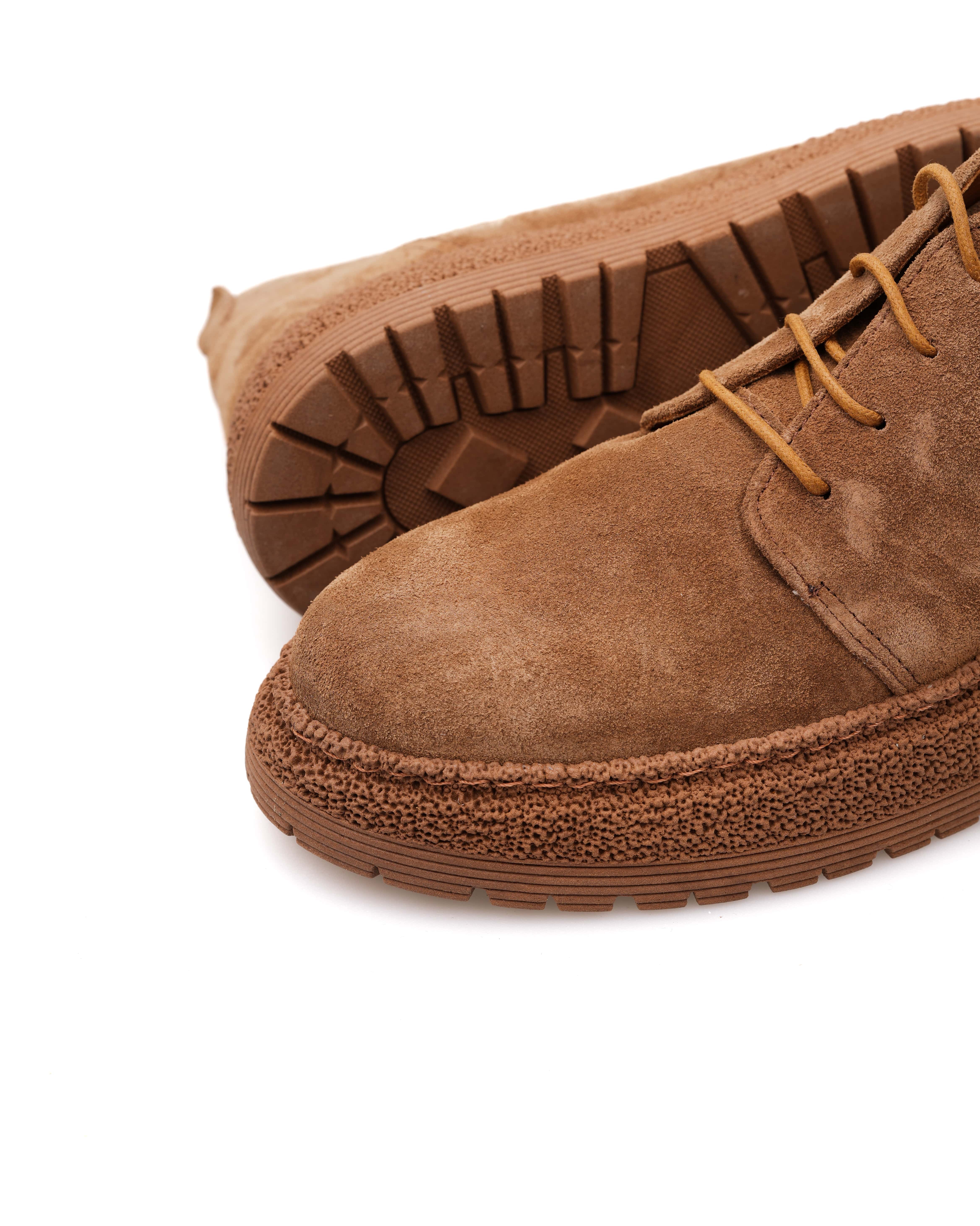 SEON HAKİKİ DERİ GÜNLÜK ERKEK BOT - Taba