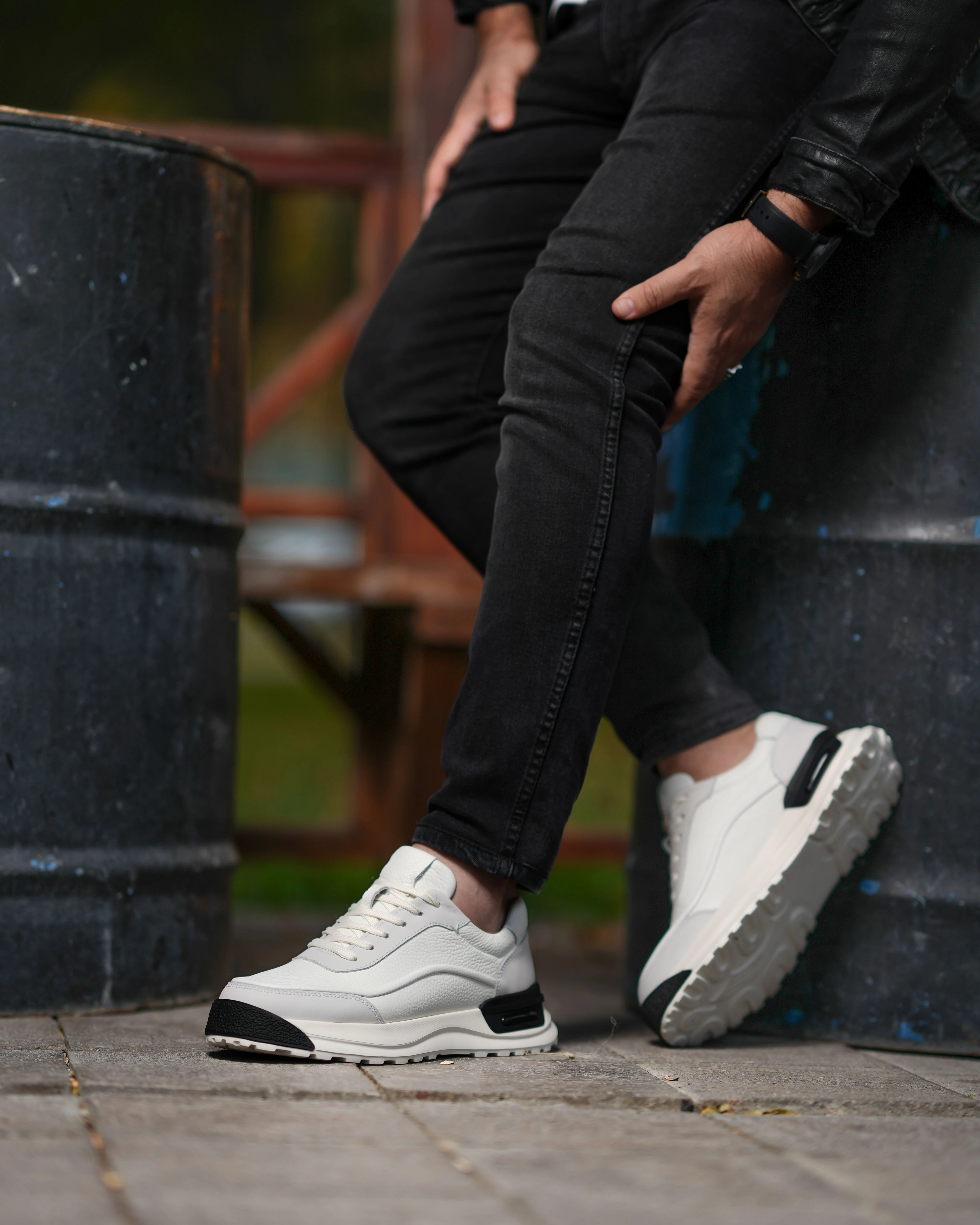 CHAR HAKİKİ DERİ GÜNLÜK ERKEK SNEAKER AYAKKABI