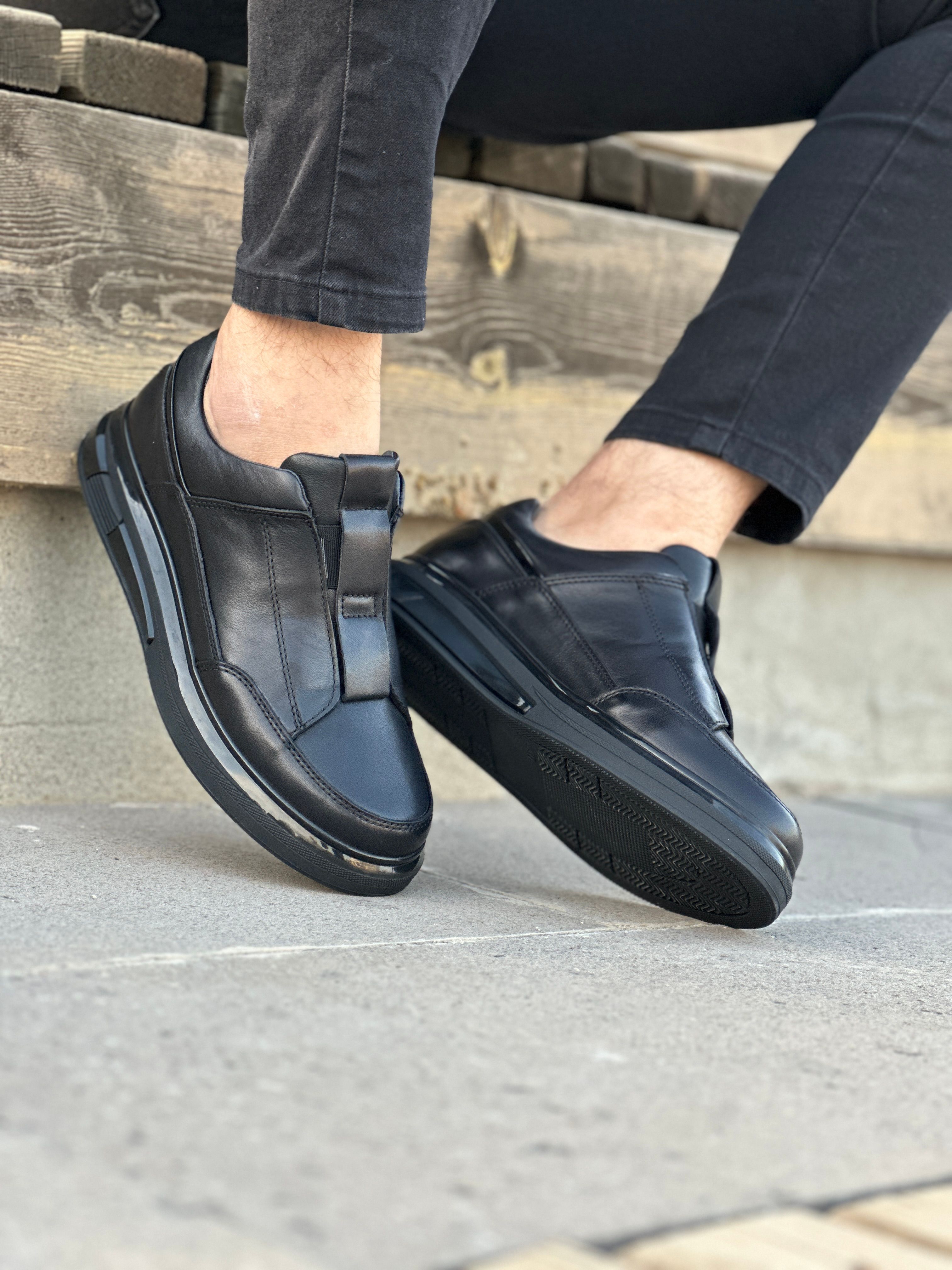 CEKEL HAKİKİ DERİ AİR TABAN GÜNLÜK ERKEK SNEAKER AYAKKABI