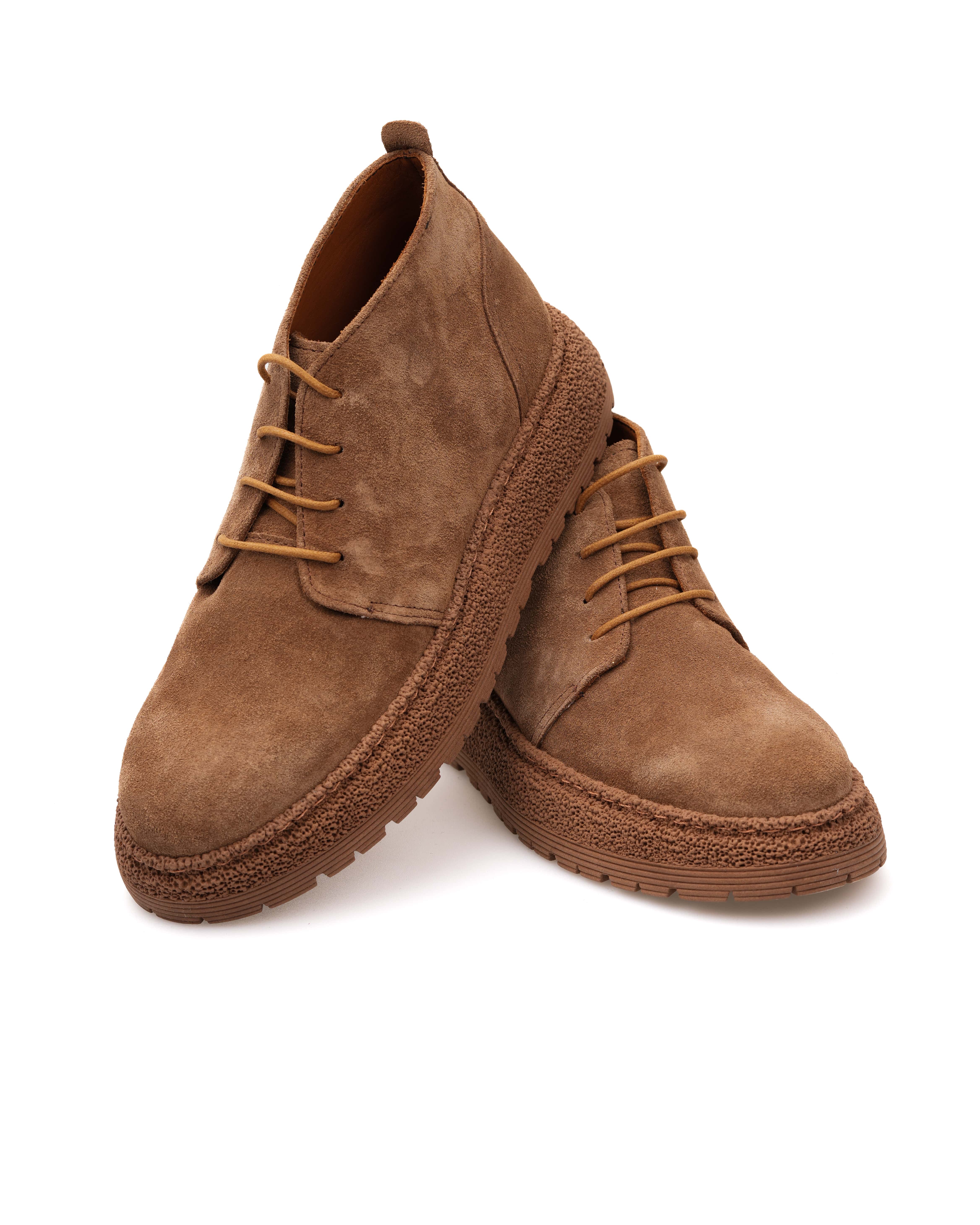 SEON HAKİKİ DERİ GÜNLÜK ERKEK BOT - Taba