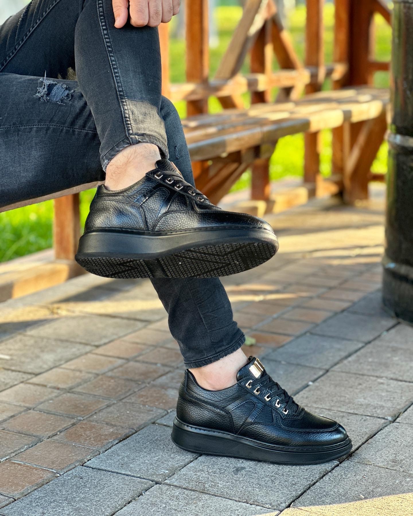 KEAN HAKİKİ DERİ GÜNÜK ERKEK SNEAKER AYAKKABI