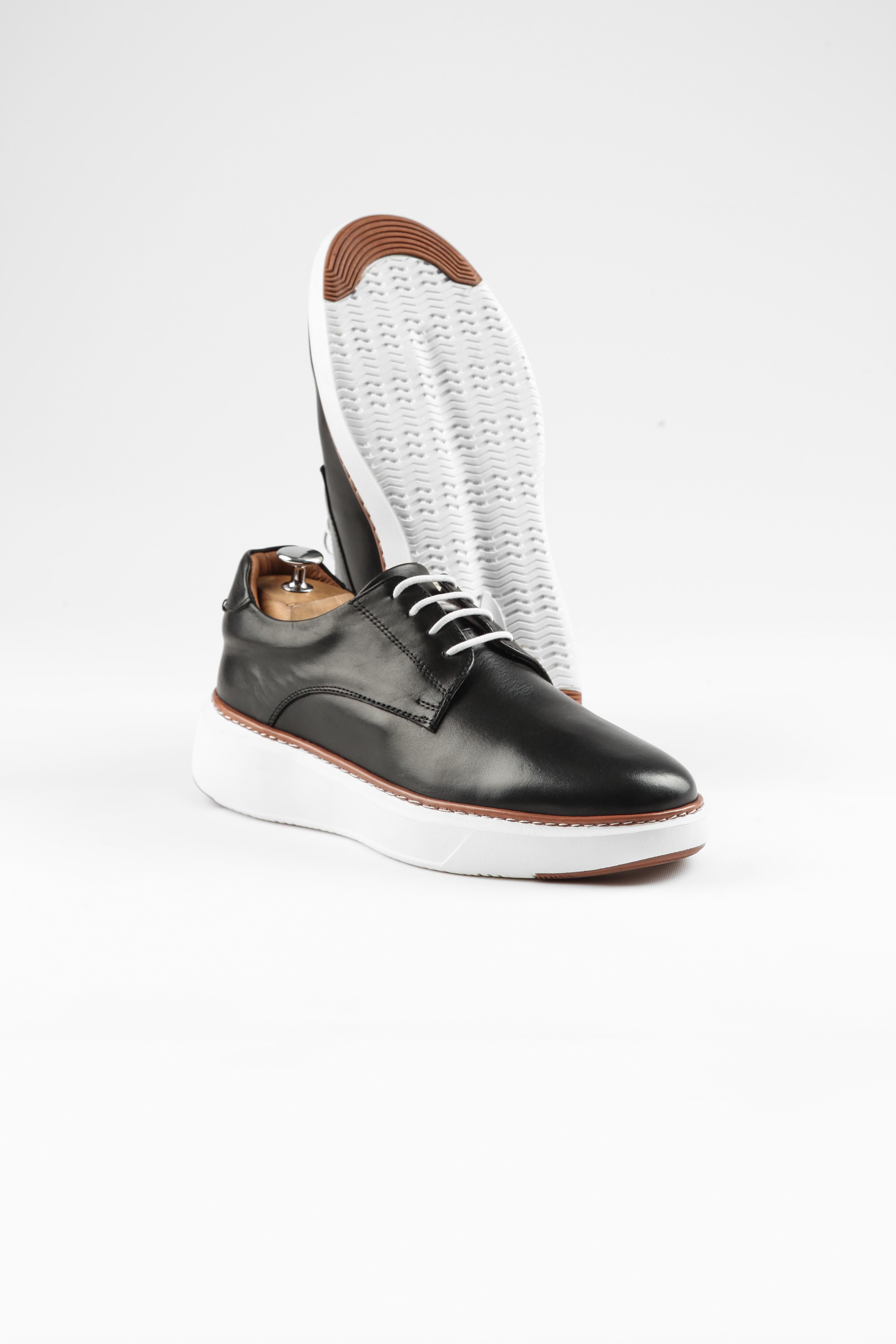SCRAP HAKİKİ DERİ EVA TABAN GÜNLÜK ERKEK SNEAKER AYAKKABI