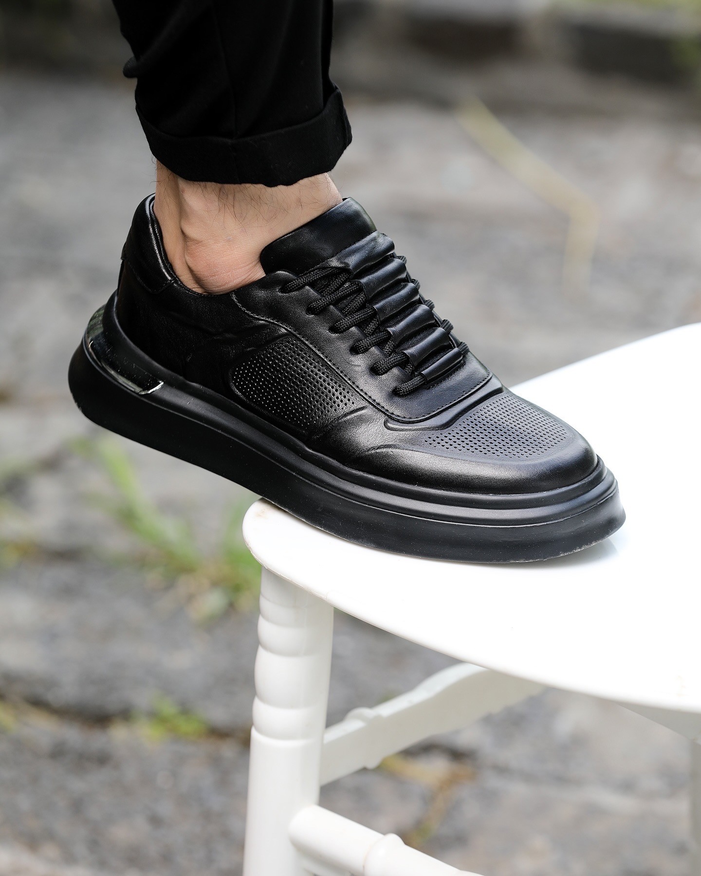 FAMİN HAKİKİ DERİ AİR TABAN GÜNLÜK ERKEK SNEAKER AYAKKABI