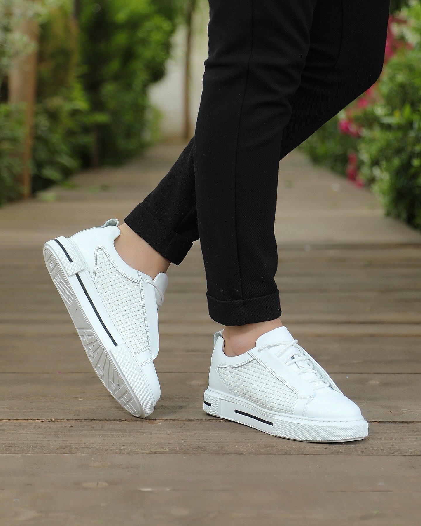 DATUN HAKİKİ DERİ EVA TABAN GÜNLÜK ERKEK SNEAKER AYAKKABI