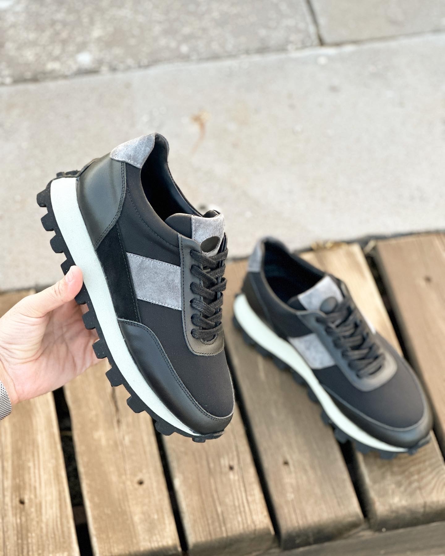 HAKİKİ DERİ EVA TABAN GÜNLÜK ERKEK SNEAKER AYAKKABI