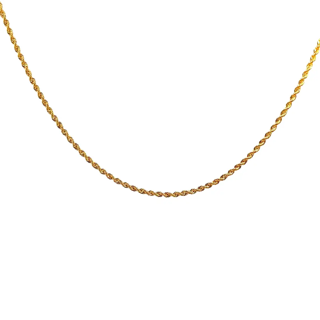 14 Ayar Altın Pullu Zincir 65 cm