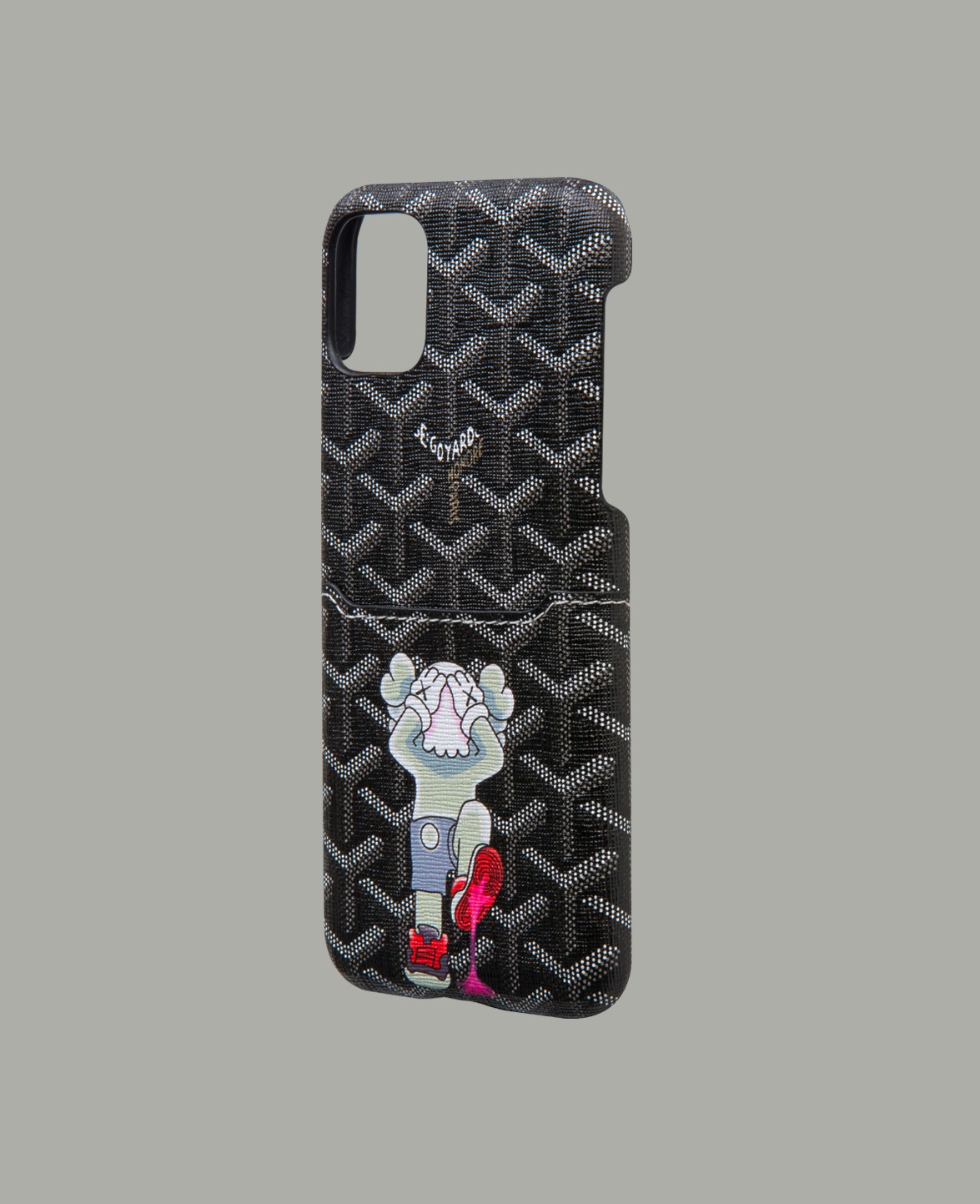 Siyah Kartlıklı Telefon Kılıfı - DK125 - iPhone 15 Plus