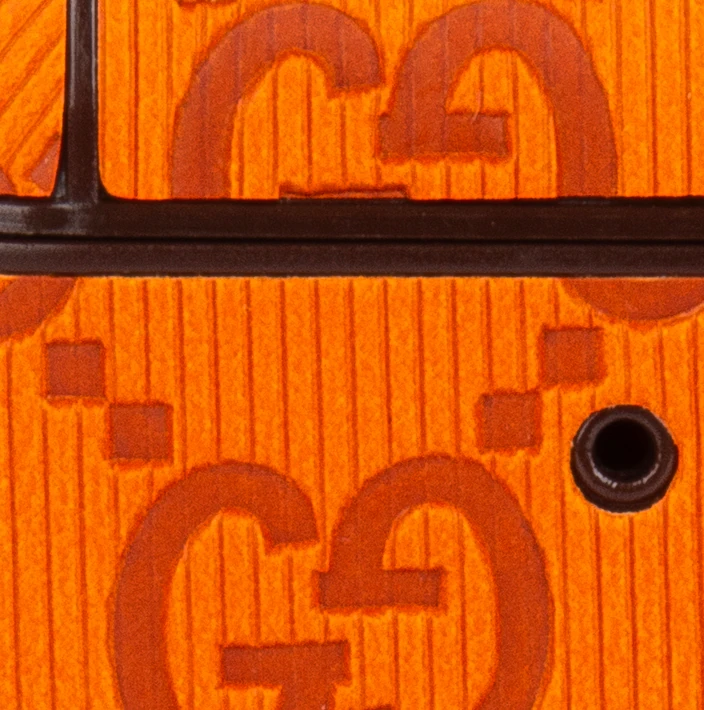 Turuncu Desenli Airpods Kılıfı DK318 Airpods Pro