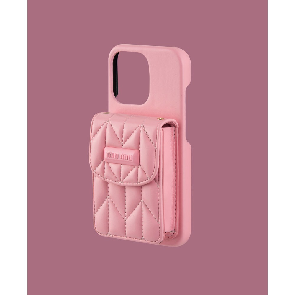 Pink phone case with bags - DK009 - iPhone 11 Promax