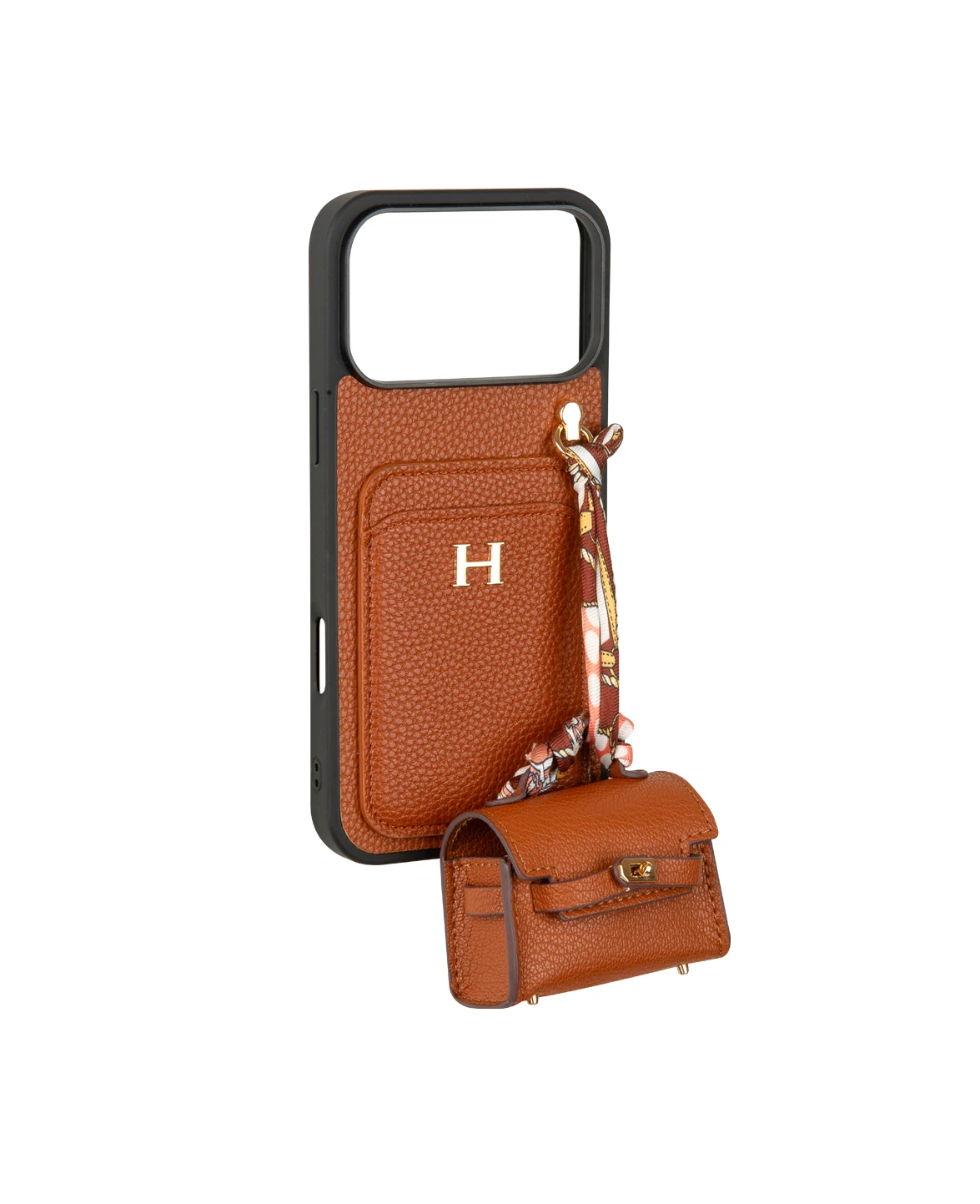 Kartlıklı Telefon Kılıfı ve Airpods KıIıf Set DK282 iPhone 17 Air