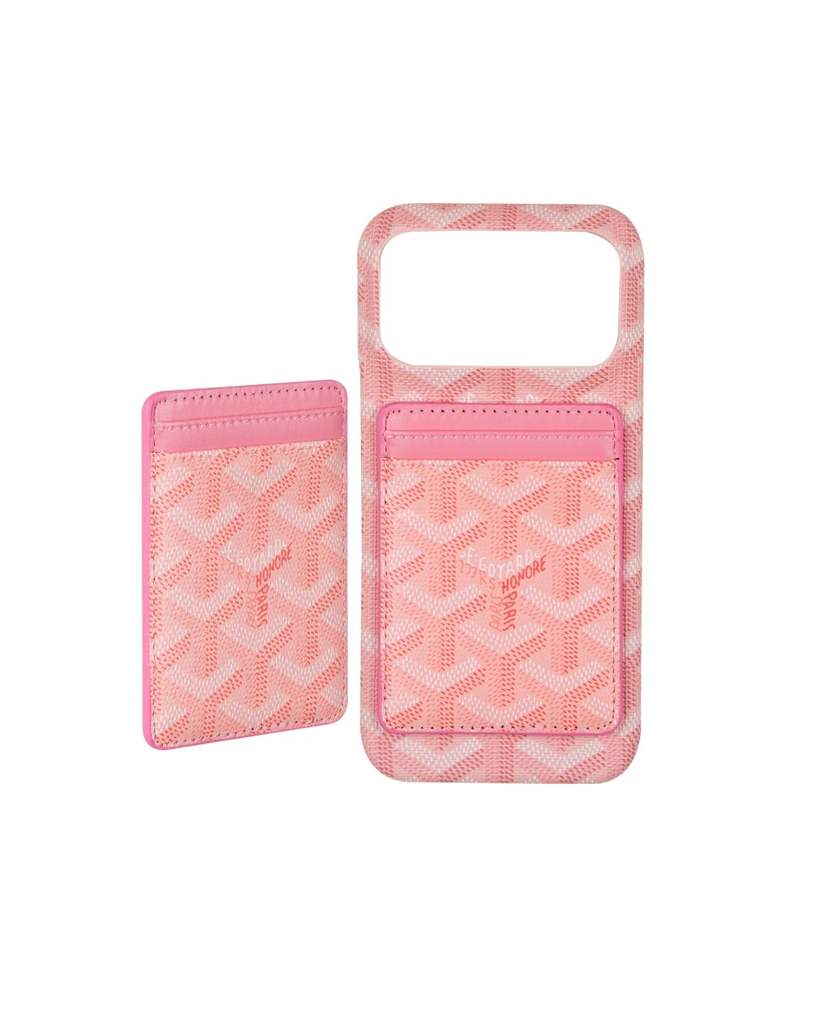 Pembe Kartlıklı MagSafe Telefon Kılıfı DK288 iPhone 14 ProMax