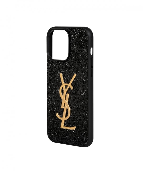 Siyah Taşlı Telefon Kılıfı DK247 iPhone 14 Pro