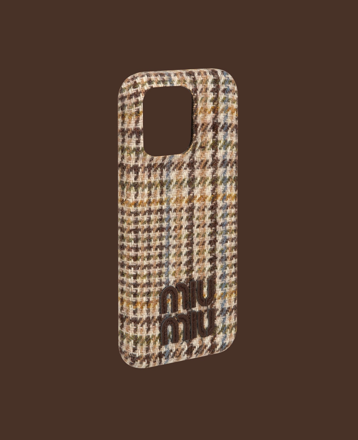Kumaş Desenli Telefon Kılıfı - DK238 - iPhone 15 Pro
