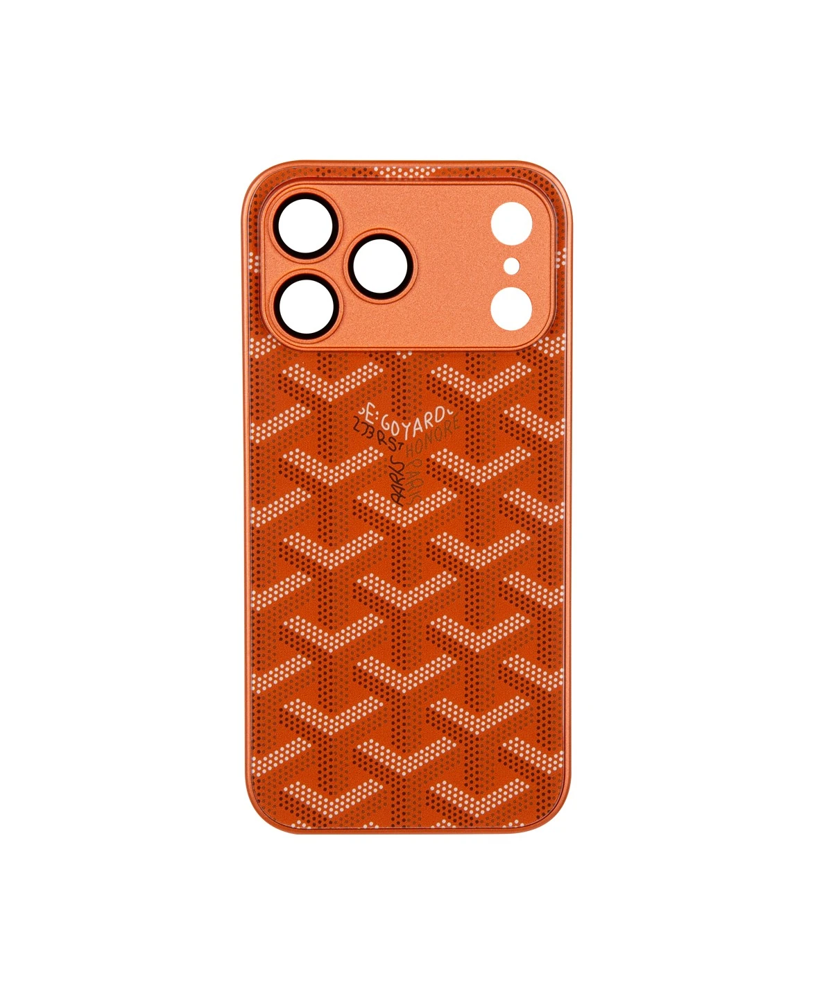 Turuncu Kamera Korumalı Telefon Kılıfı DK310 iPhone 17 Pro