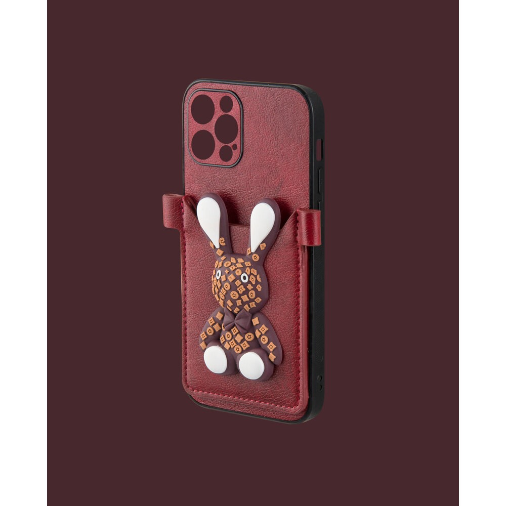 Burgundy bag hanger phone case - DK070 - iPhone 11 Pro