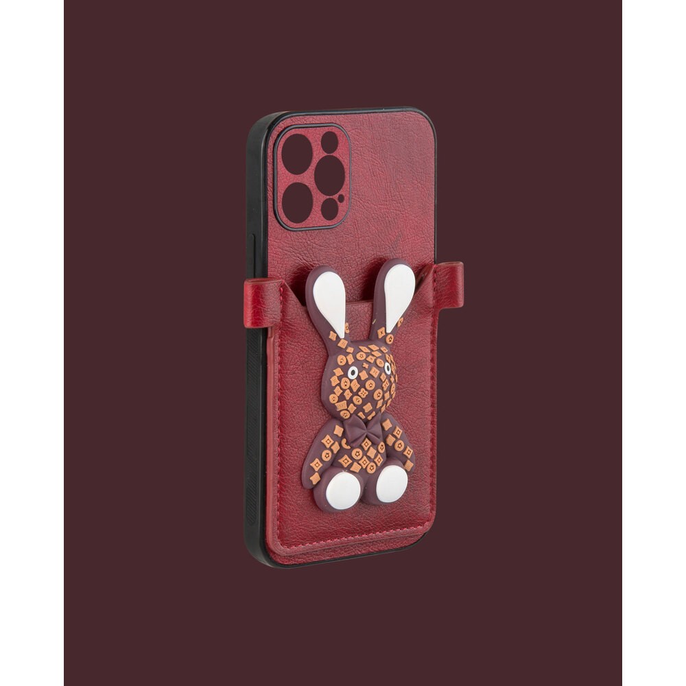 Burgundy bag hanger phone case - DK070 - iPhone 11 Pro