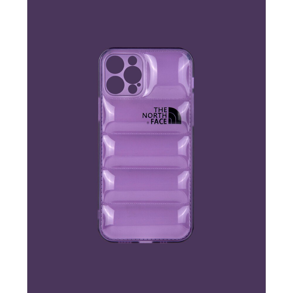 Puffer purple phone case - DK001 - iPhone 15 Pro