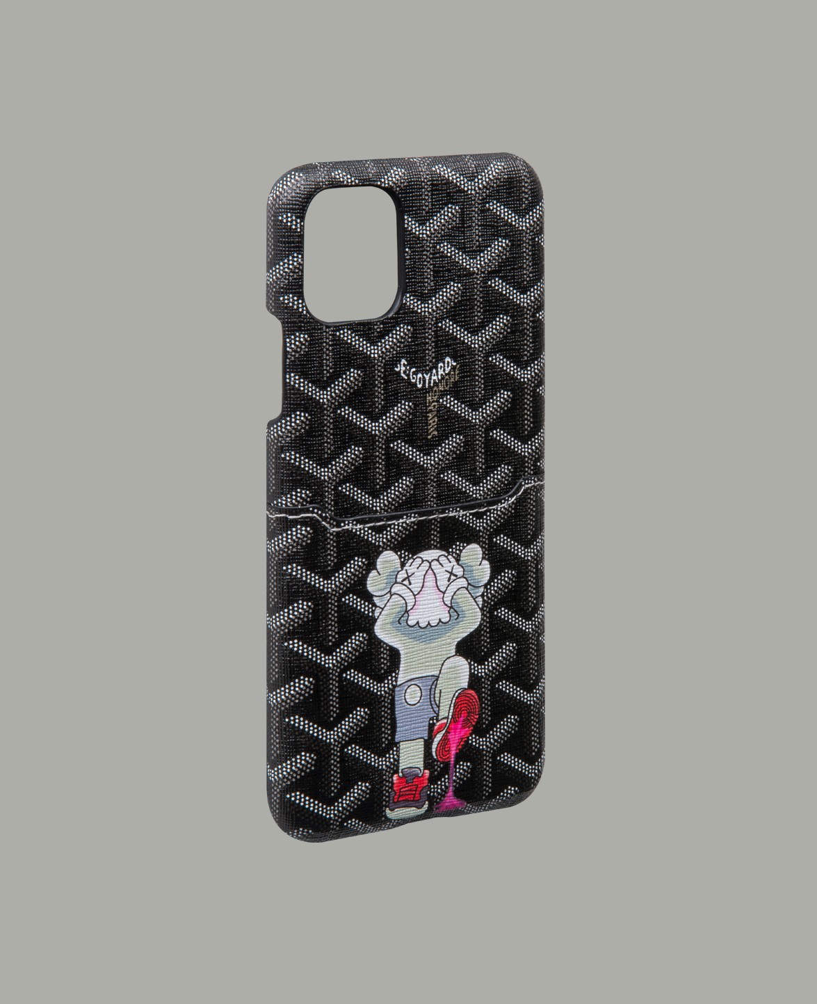 Siyah Kartlıklı Telefon Kılıfı - DK125 - iPhone 15 Plus