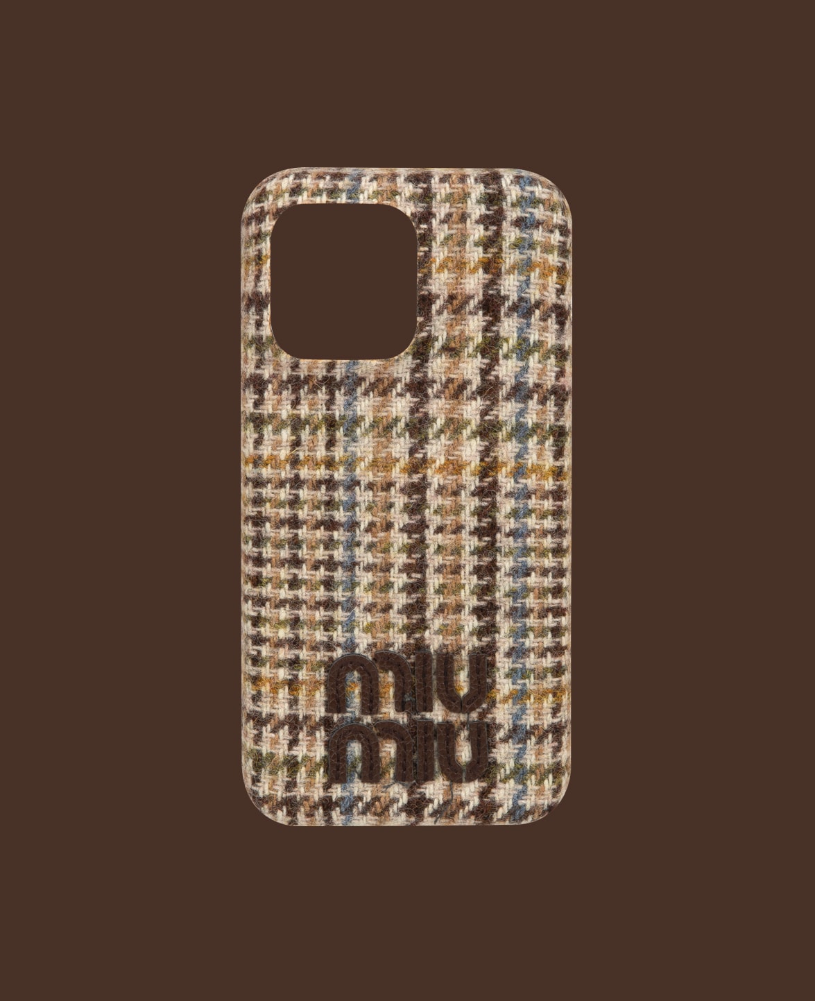 Kumaş Desenli Telefon Kılıfı - DK238 - iPhone 16 Pro