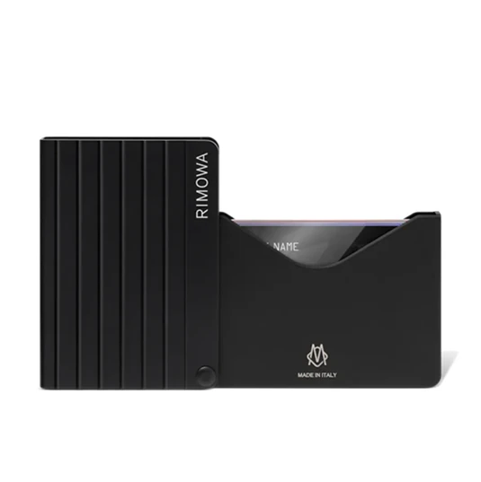 Siyah Alüminyum Kartlık Cüzdan DK307