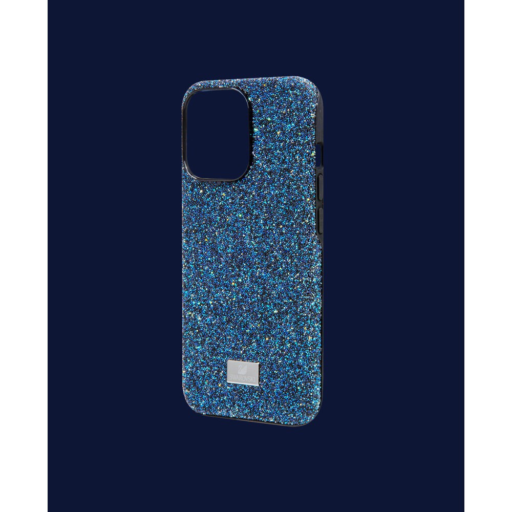 Mavi İnce Taşlı Telefon Kılıfı - DK024 - iPhone 11 ProMax