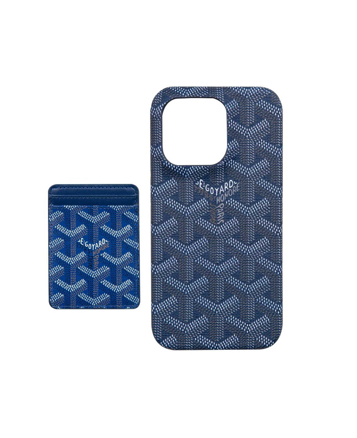 Mavi Kartlıklı MagSafe Telefon Kılıfı DK289 iPhone 16 Pro