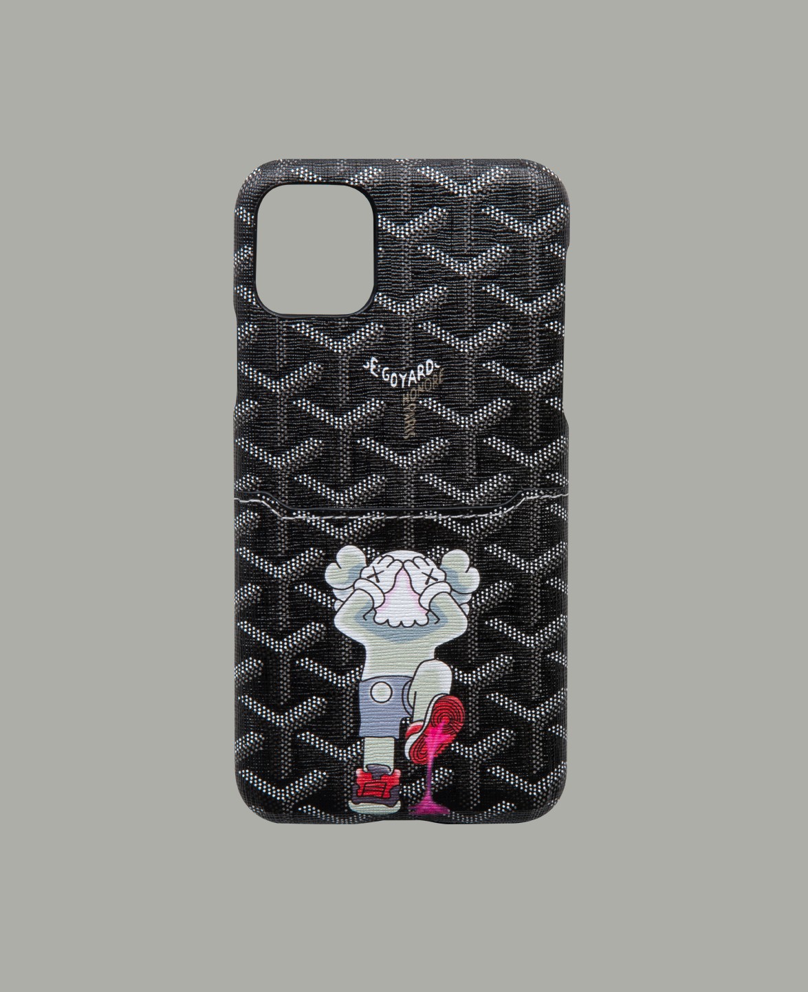 Siyah Kartlıklı Telefon Kılıfı - DK125 - iPhone 15 Plus