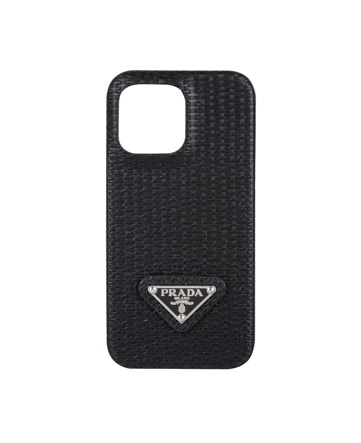 Hasır Dokulu Telefon Kılıfı - DK251 - iPhone 15 Pro