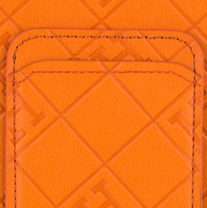 Orange Card Holder Phone Case - DK153 - iPhone 12 ProMax