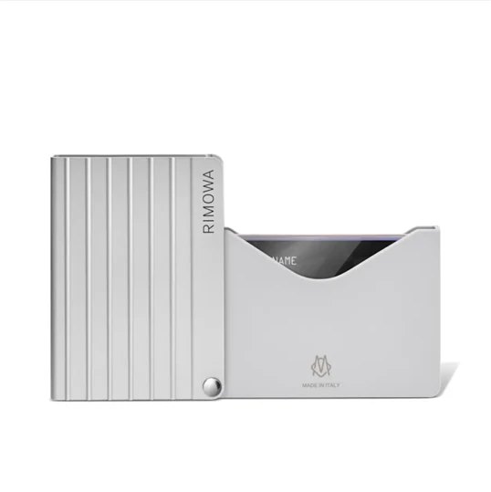 Gümüş Alüminyum Kartlık Cüzdan DK308