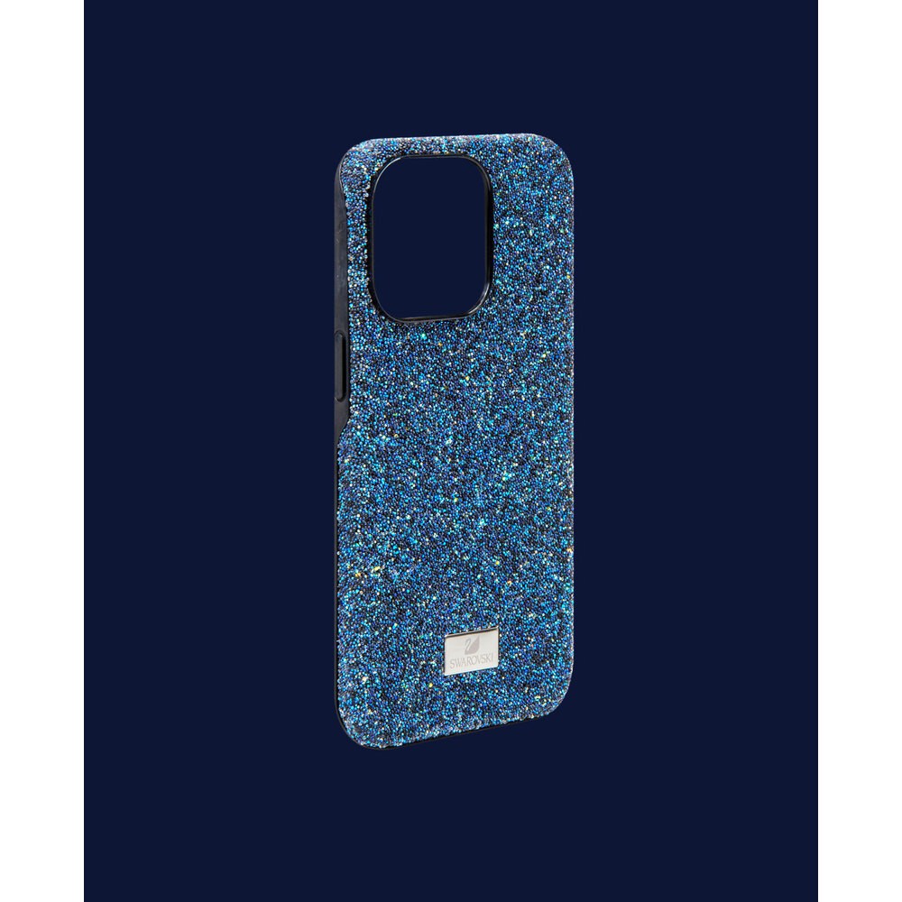 Mavi İnce Taşlı Telefon Kılıfı - DK024 - iPhone 11 ProMax