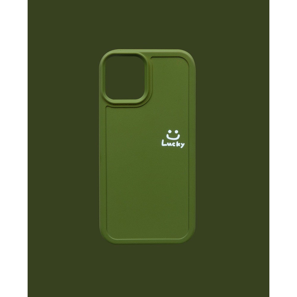 Green Silicone Phone Case - DK027 - iPhone 13 Promax
